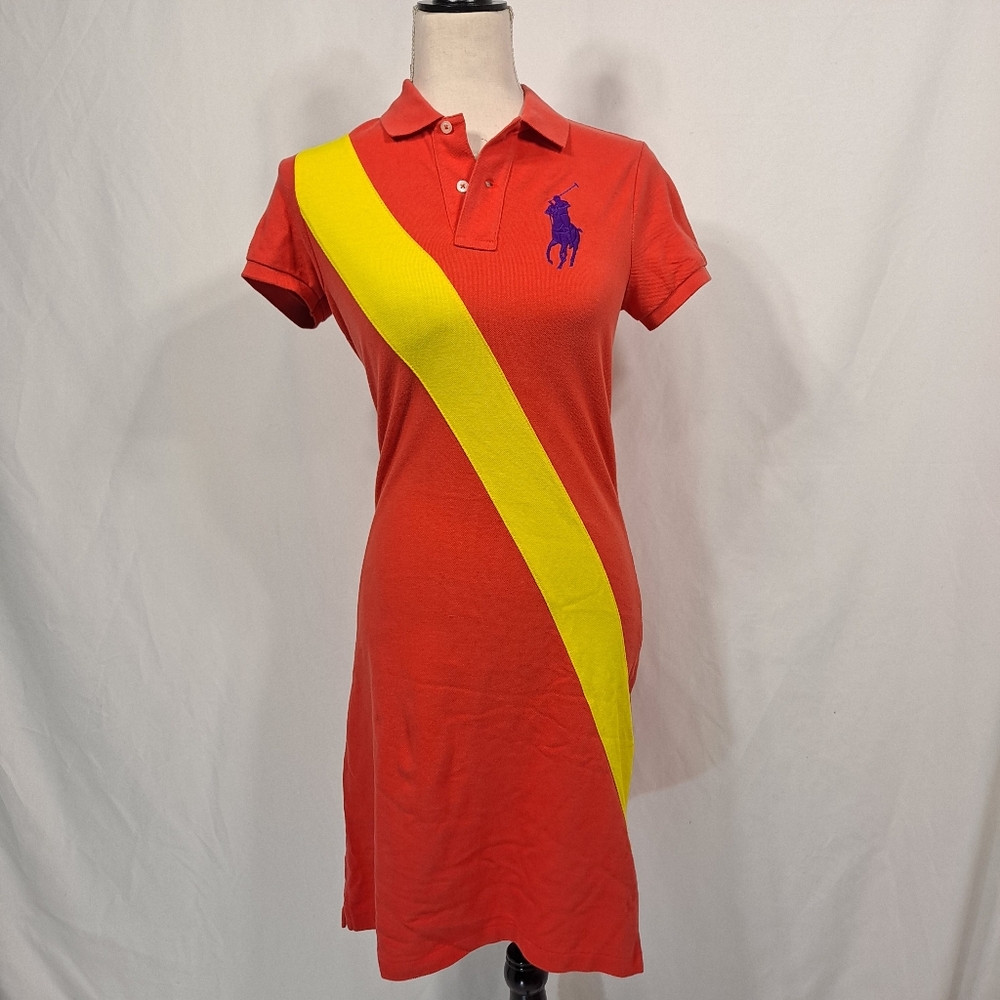 Ralph Lauren Sport Banner Big Pony Polo Dress NWT - Picture 2 of 11